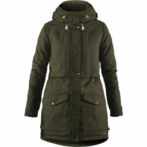 Fjallraven Singi Parka Green Singapore For Women (SG-121245)